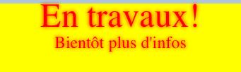 En travaux!